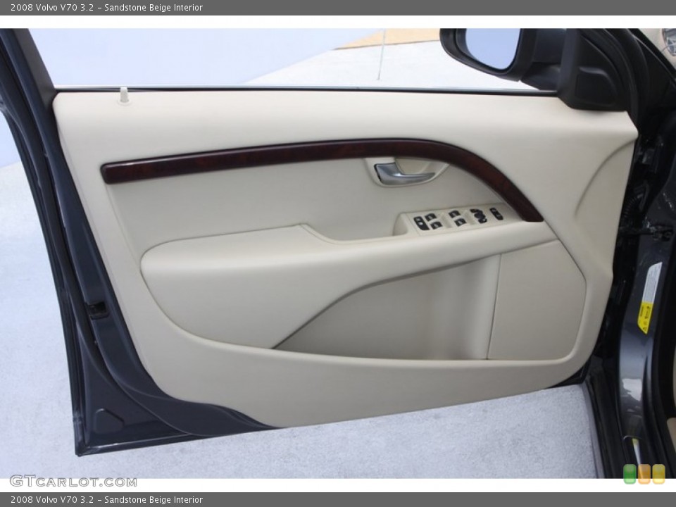 Sandstone Beige Interior Door Panel for the 2008 Volvo V70 3.2 #76352053