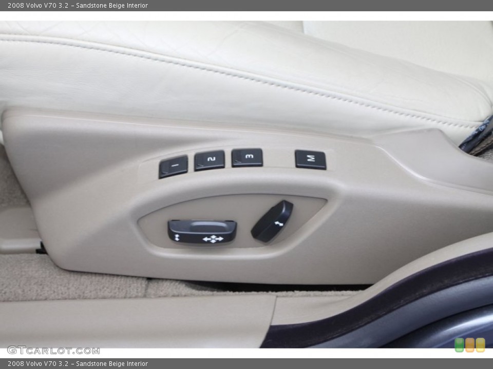 Sandstone Beige Interior Controls for the 2008 Volvo V70 3.2 #76352104