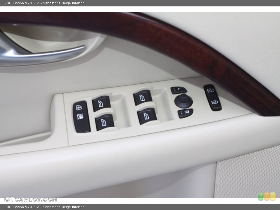 Sandstone Beige Interior Controls for the 2008 Volvo V70 3.2 #76352239