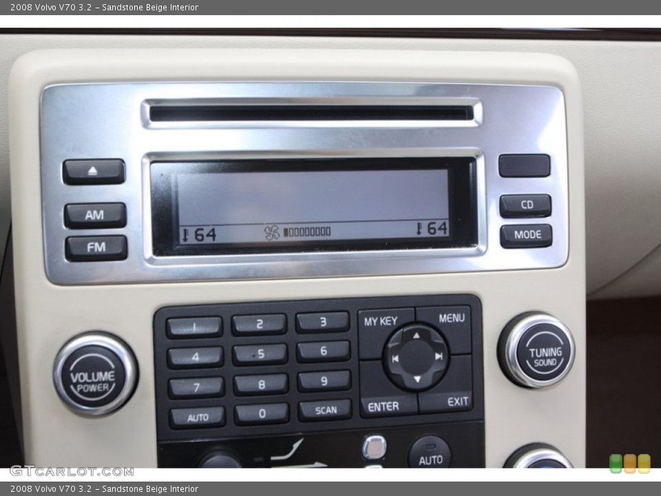Sandstone Beige Interior Controls for the 2008 Volvo V70 3.2 #76352343