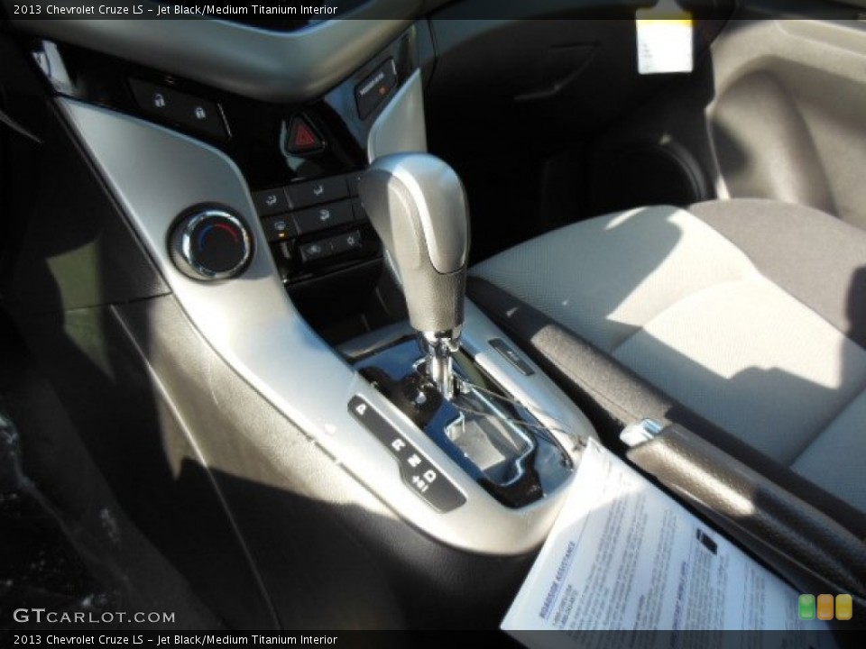 Jet Black/Medium Titanium Interior Transmission for the 2013 Chevrolet Cruze LS #76352412