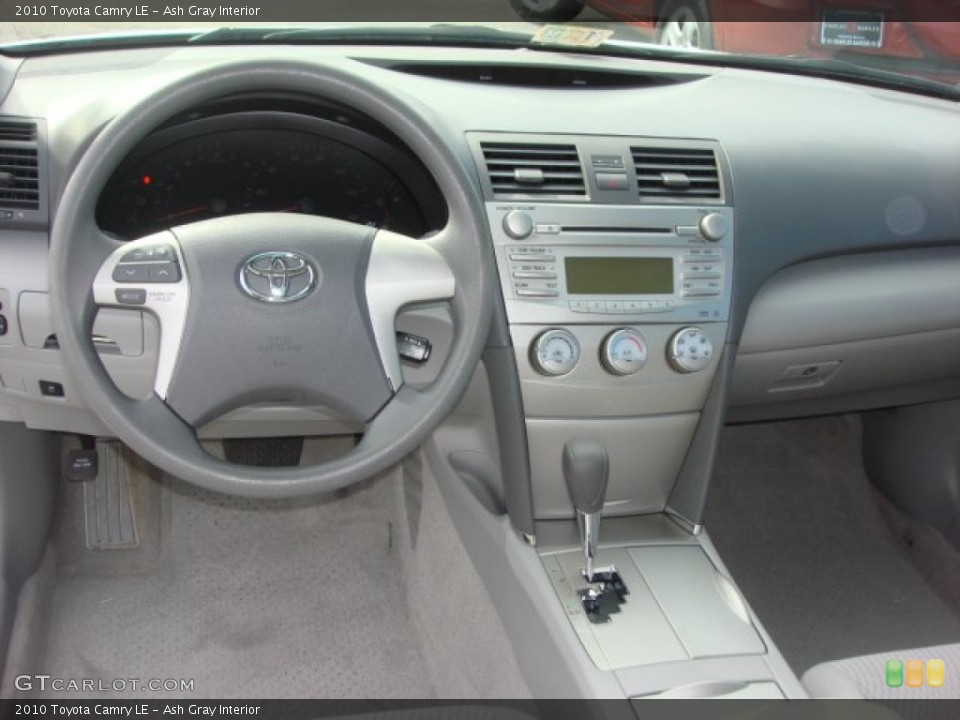 Ash Gray Interior Dashboard for the 2010 Toyota Camry LE #76353032