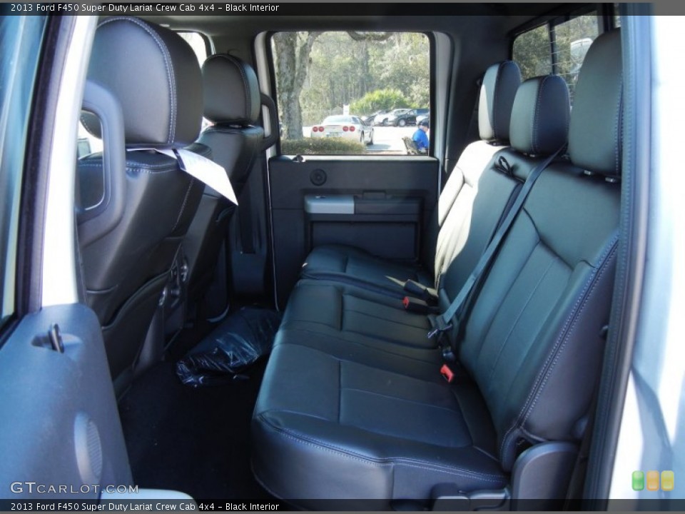 Black 2013 Ford F450 Super Duty Interiors