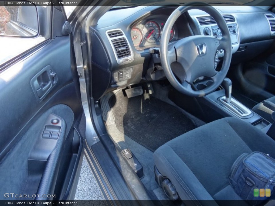Black Interior Prime Interior for the 2004 Honda Civic EX Coupe #76356614