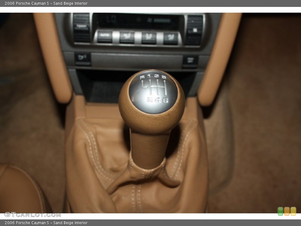 Sand Beige Interior Transmission for the 2006 Porsche Cayman S #76358656