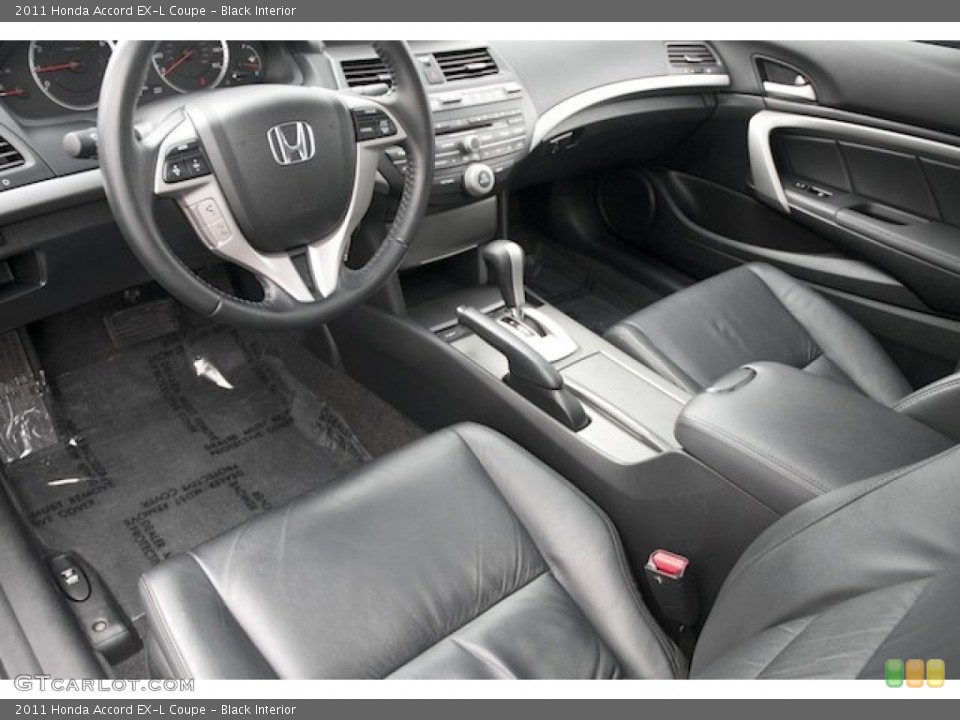 Black Interior Prime Interior for the 2011 Honda Accord EX-L Coupe #76358878