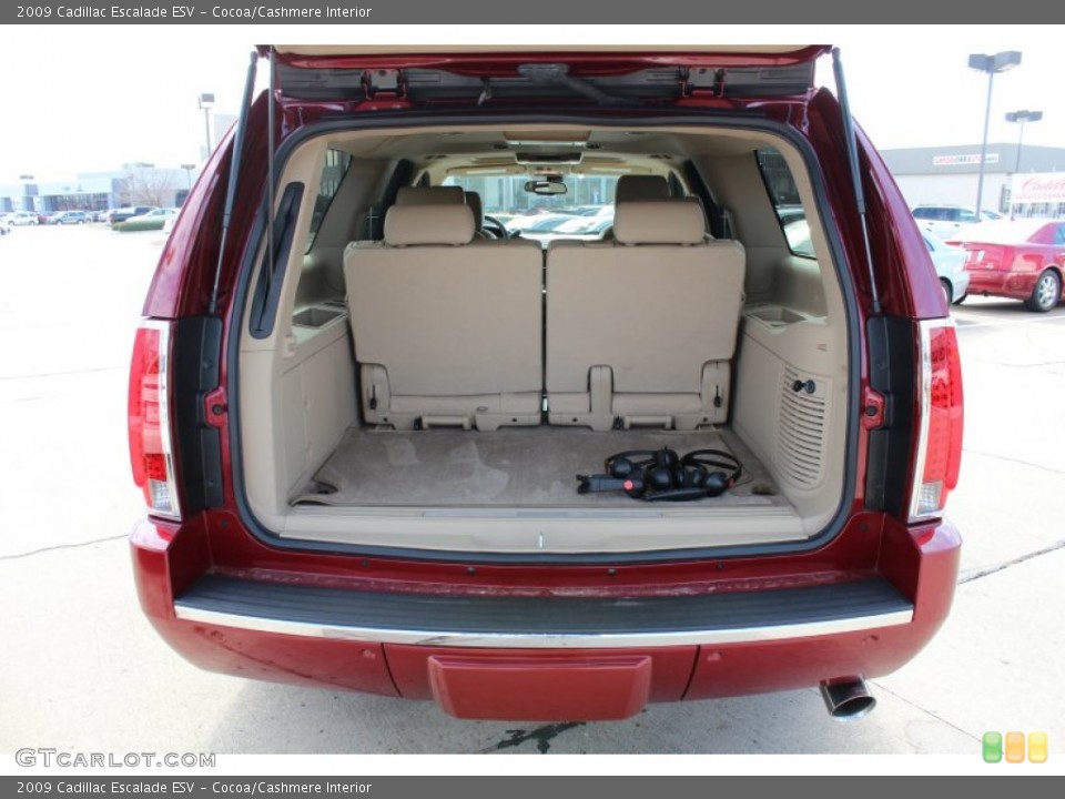 Cocoa/Cashmere Interior Trunk for the 2009 Cadillac Escalade ESV #76359263