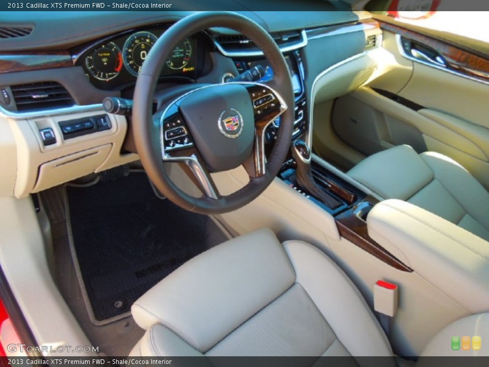 Shale/Cocoa Interior Prime Interior for the 2013 Cadillac XTS Premium FWD #76359304