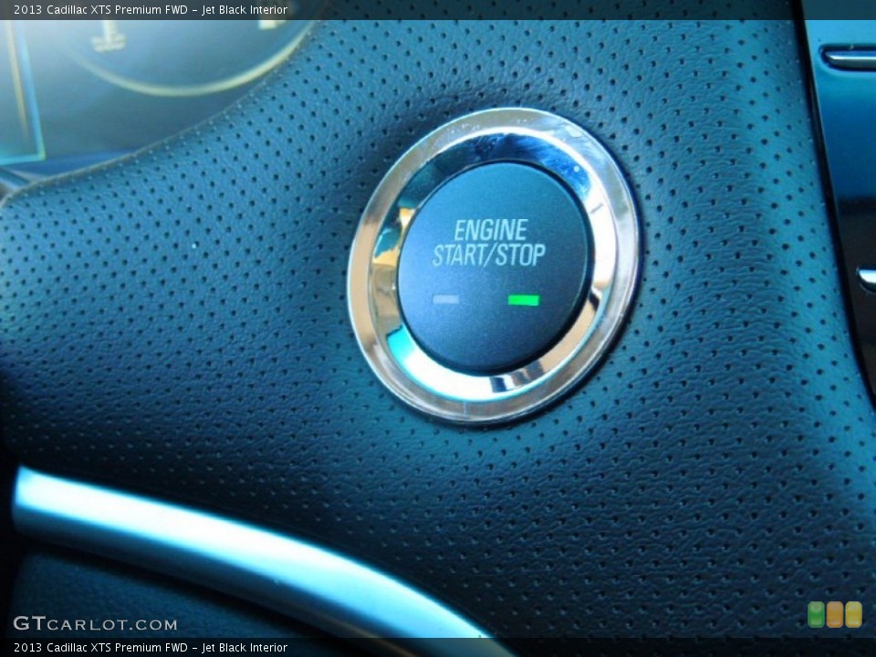 Jet Black Interior Controls for the 2013 Cadillac XTS Premium FWD #76360138