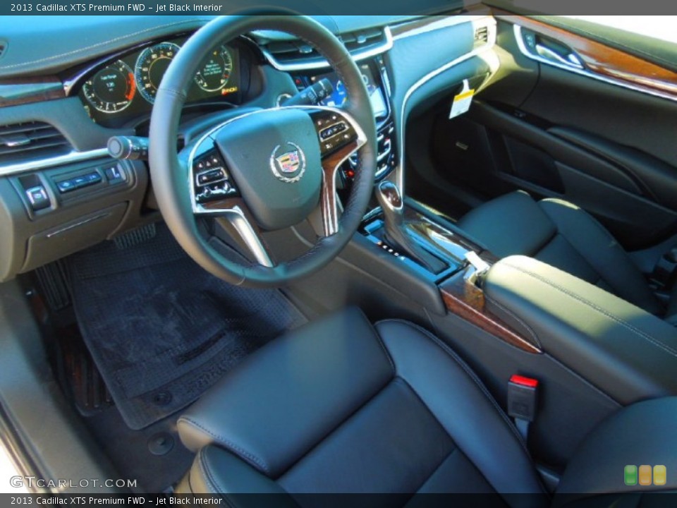 Jet Black Interior Prime Interior for the 2013 Cadillac XTS Premium FWD #76360318