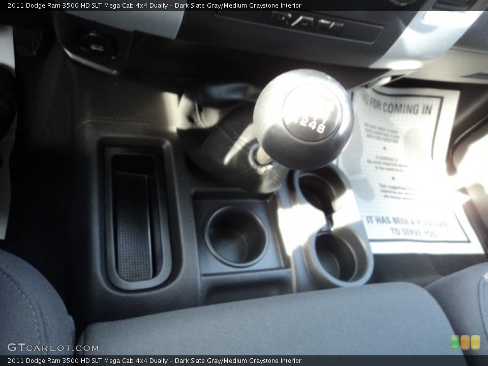 Dark Slate Gray/Medium Graystone Interior Transmission for the 2011 Dodge Ram 3500 HD SLT Mega Cab 4x4 Dually #76360637