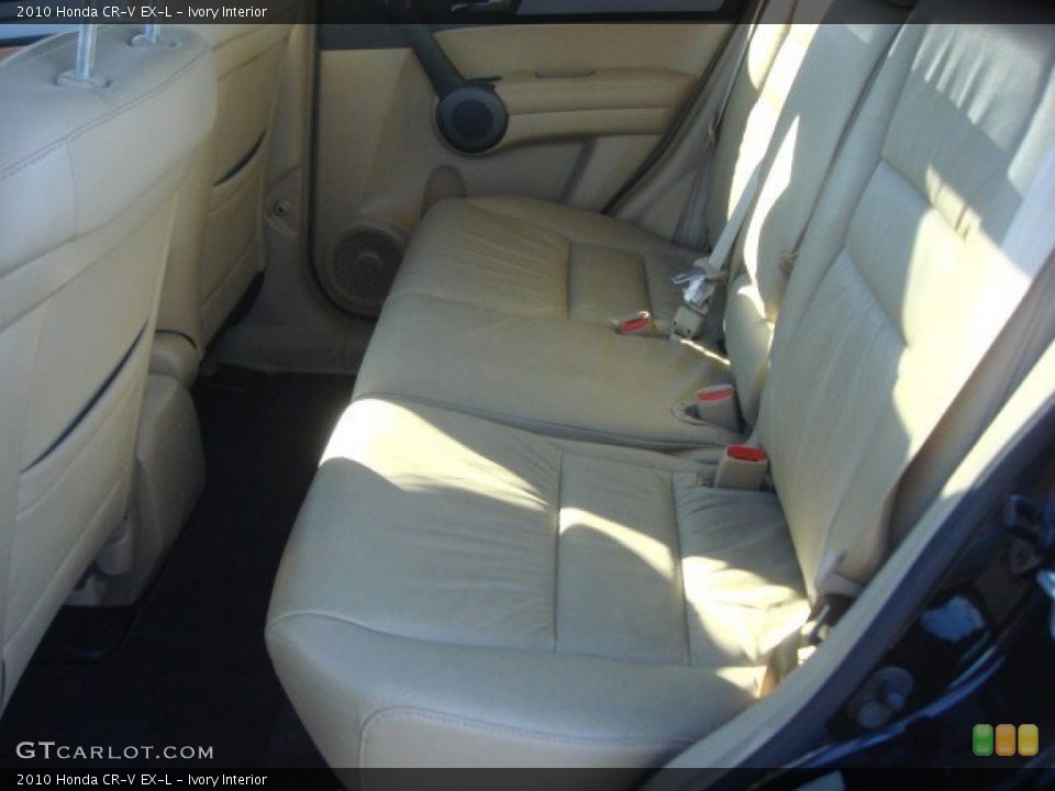 Ivory Interior Rear Seat for the 2010 Honda CR-V EX-L #76361183
