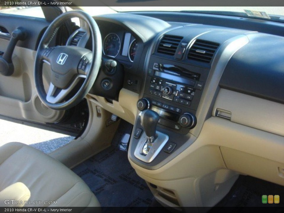Ivory Interior Dashboard for the 2010 Honda CR-V EX-L #76361254