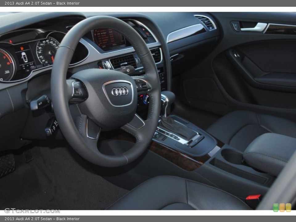 Black Interior Prime Interior for the 2013 Audi A4 2.0T Sedan #76362469