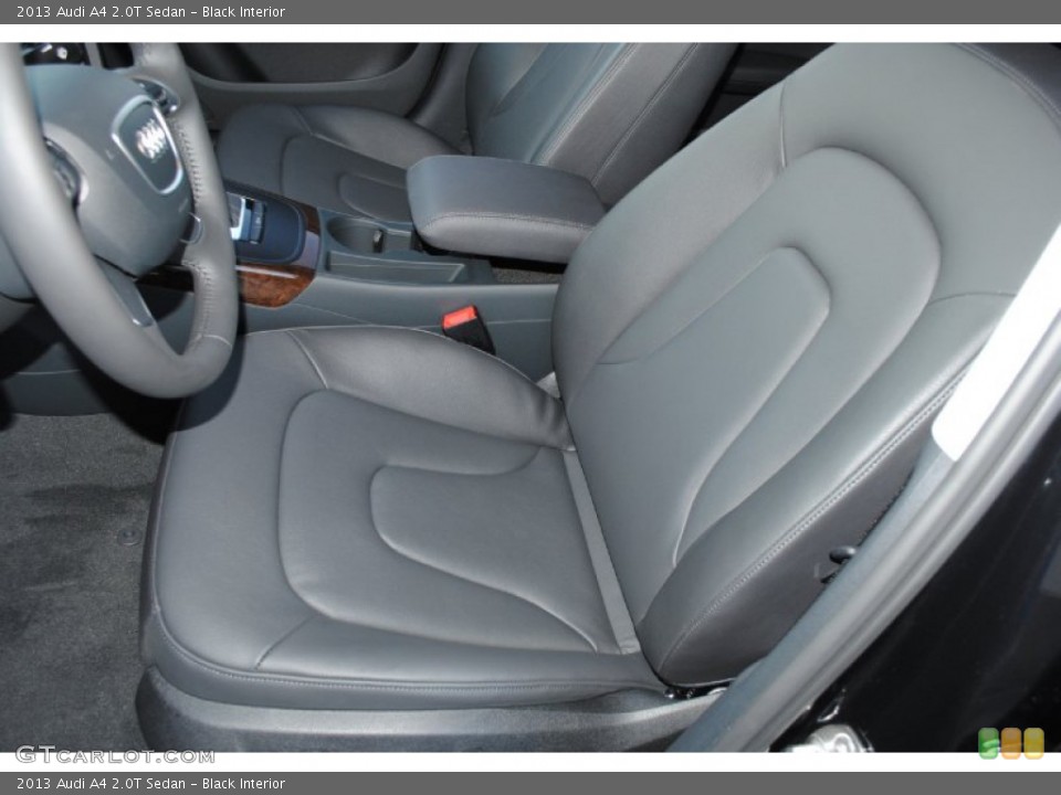 Black Interior Front Seat for the 2013 Audi A4 2.0T Sedan #76362491