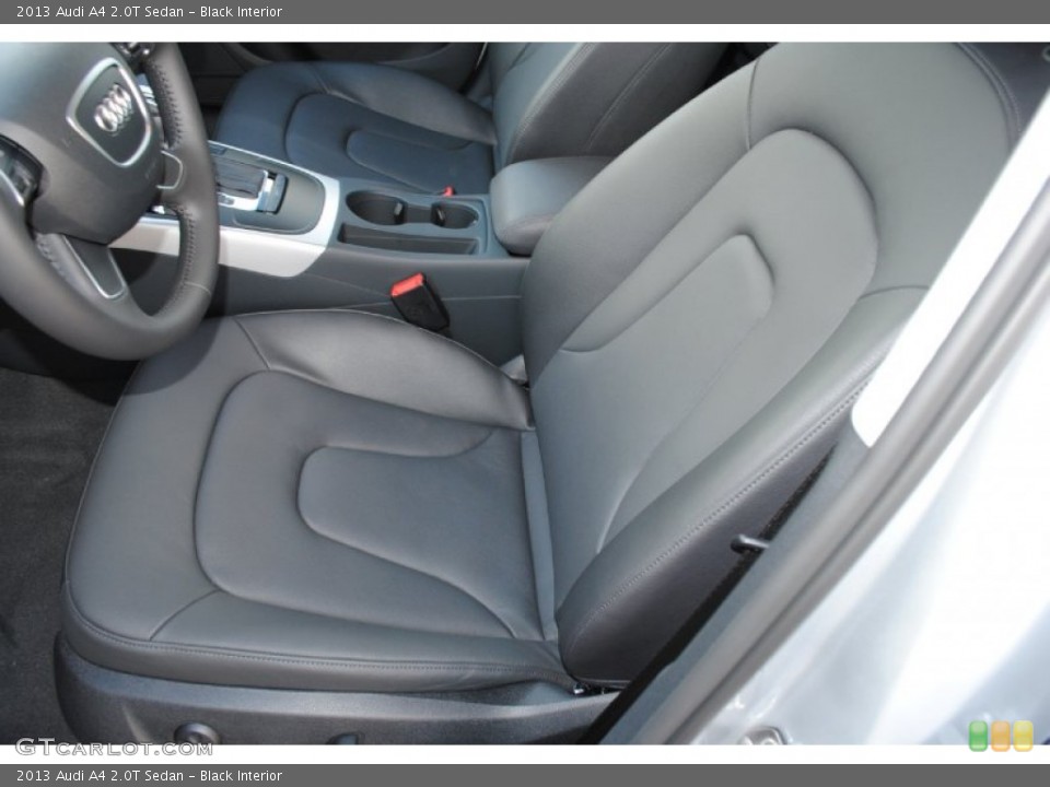 Black Interior Front Seat for the 2013 Audi A4 2.0T Sedan #76362949