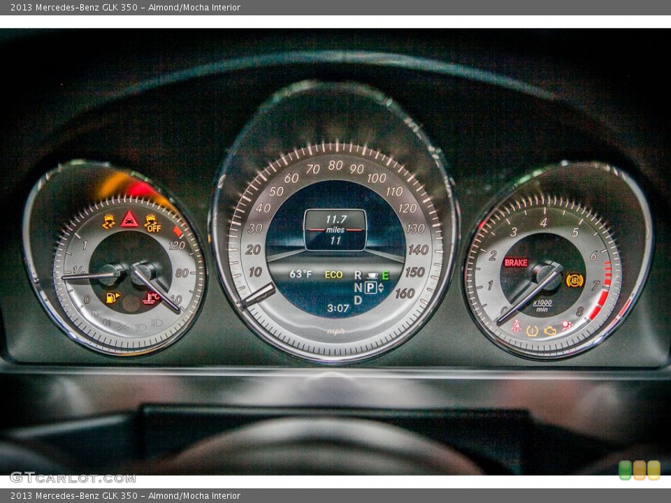Almond/Mocha Interior Gauges for the 2013 Mercedes-Benz GLK 350 #76363493
