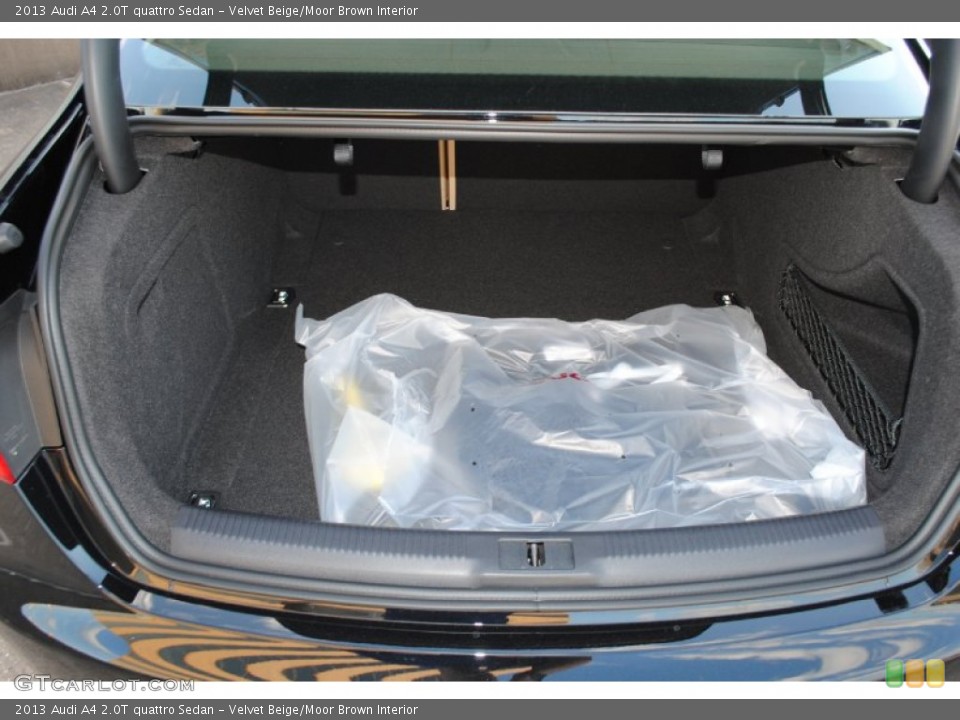 Velvet Beige/Moor Brown Interior Trunk for the 2013 Audi A4 2.0T quattro Sedan #76363795