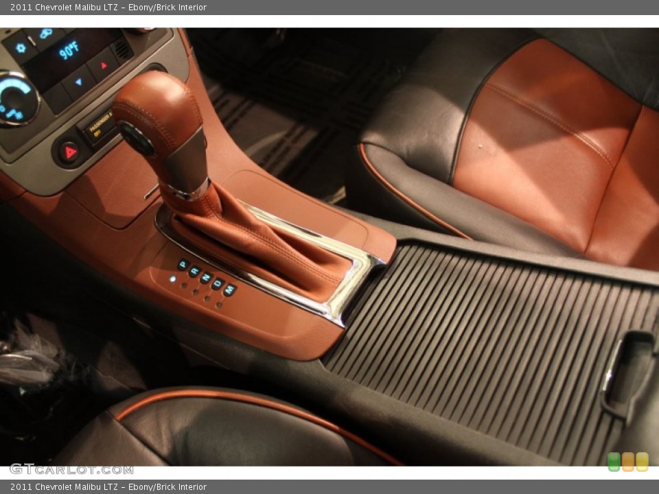 Ebony/Brick Interior Transmission for the 2011 Chevrolet Malibu LTZ #76364017