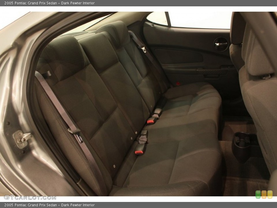 Dark Pewter Interior Rear Seat for the 2005 Pontiac Grand Prix Sedan #76364983
