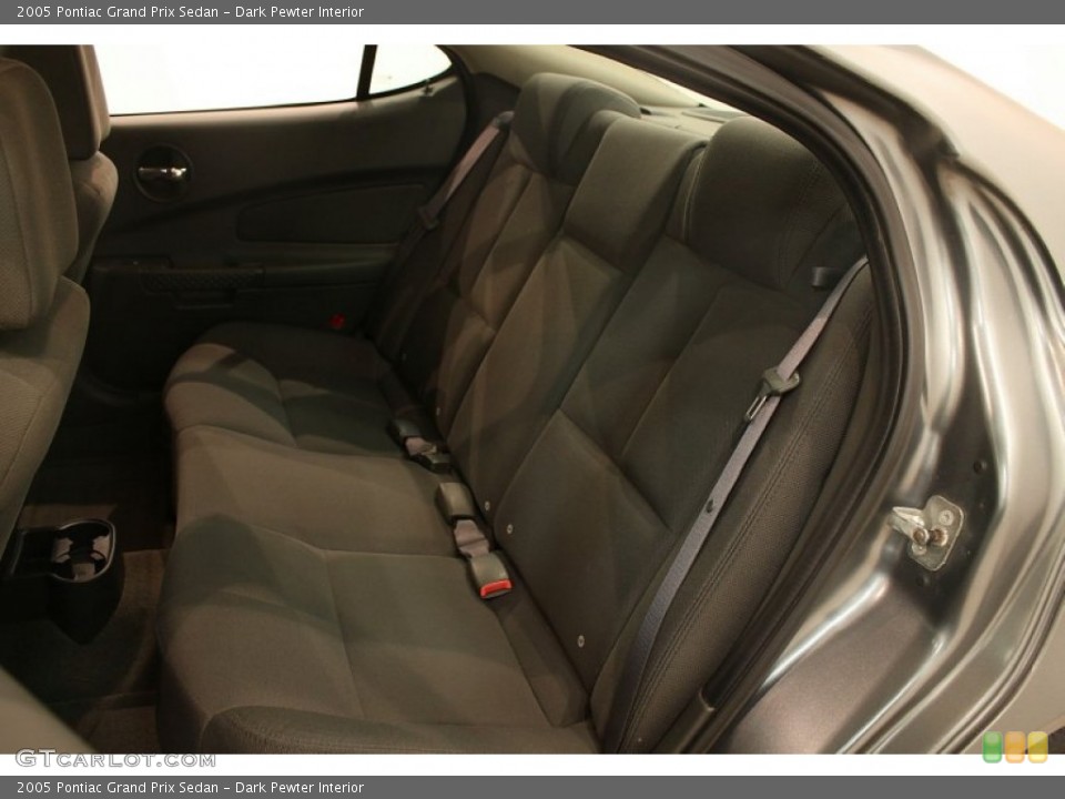 Dark Pewter Interior Rear Seat for the 2005 Pontiac Grand Prix Sedan #76364995
