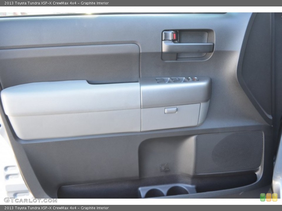 Graphite Interior Door Panel for the 2013 Toyota Tundra XSP-X CrewMax 4x4 #76365370