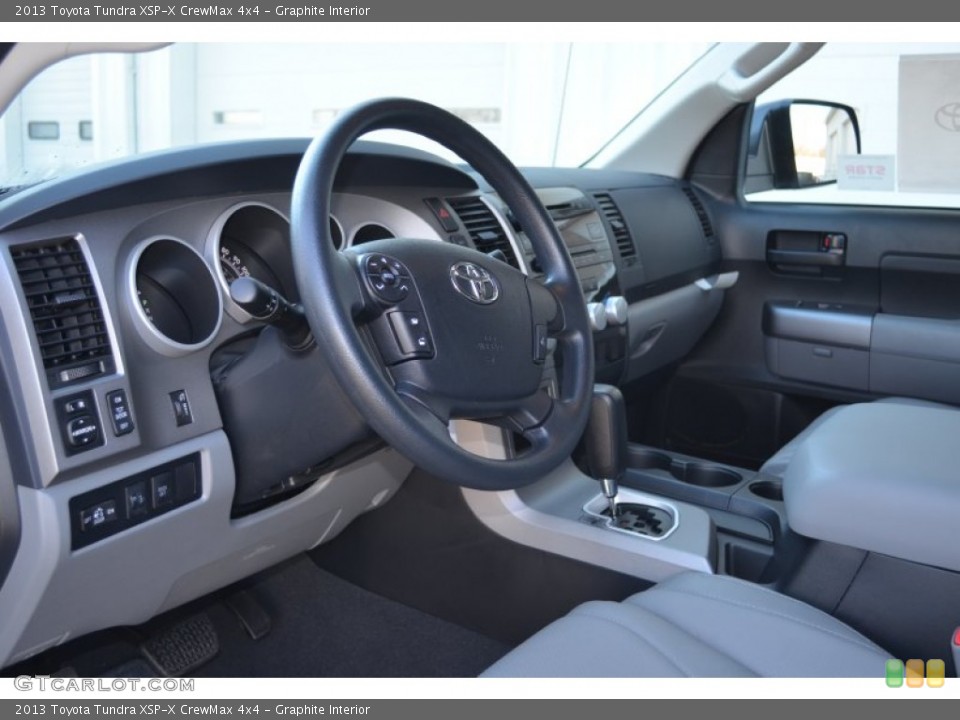 Graphite Interior Photo for the 2013 Toyota Tundra XSP-X CrewMax 4x4 #76365418
