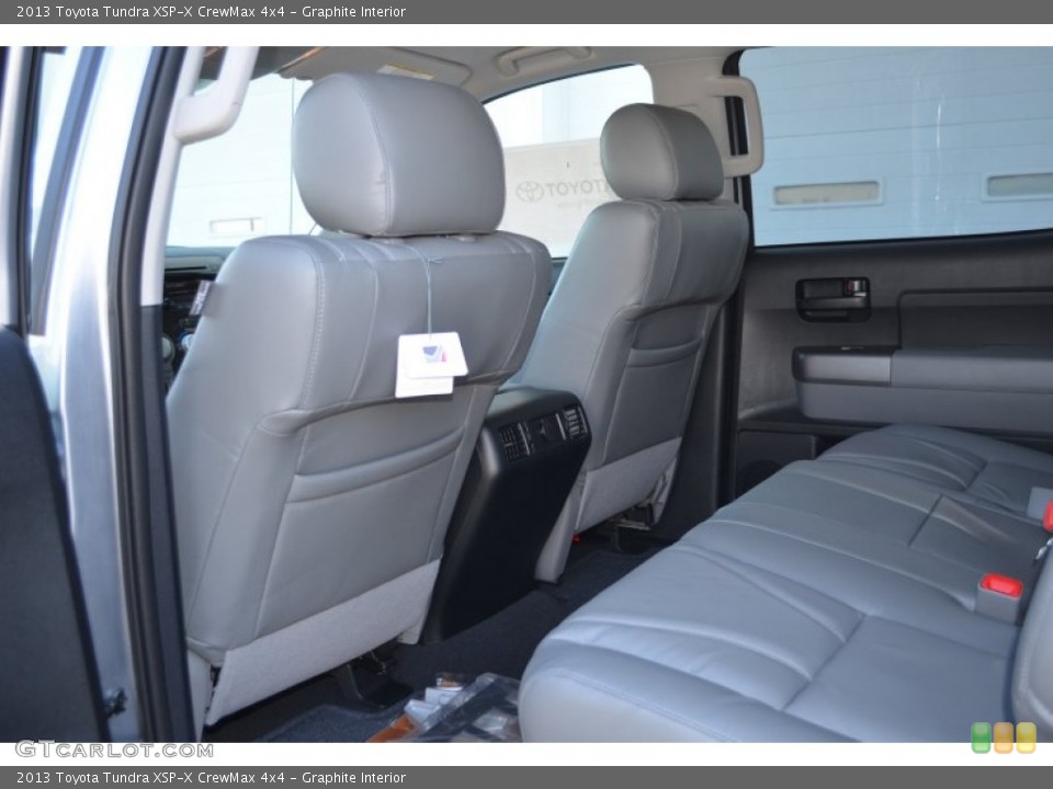 Graphite Interior Rear Seat for the 2013 Toyota Tundra XSP-X CrewMax 4x4 #76365436