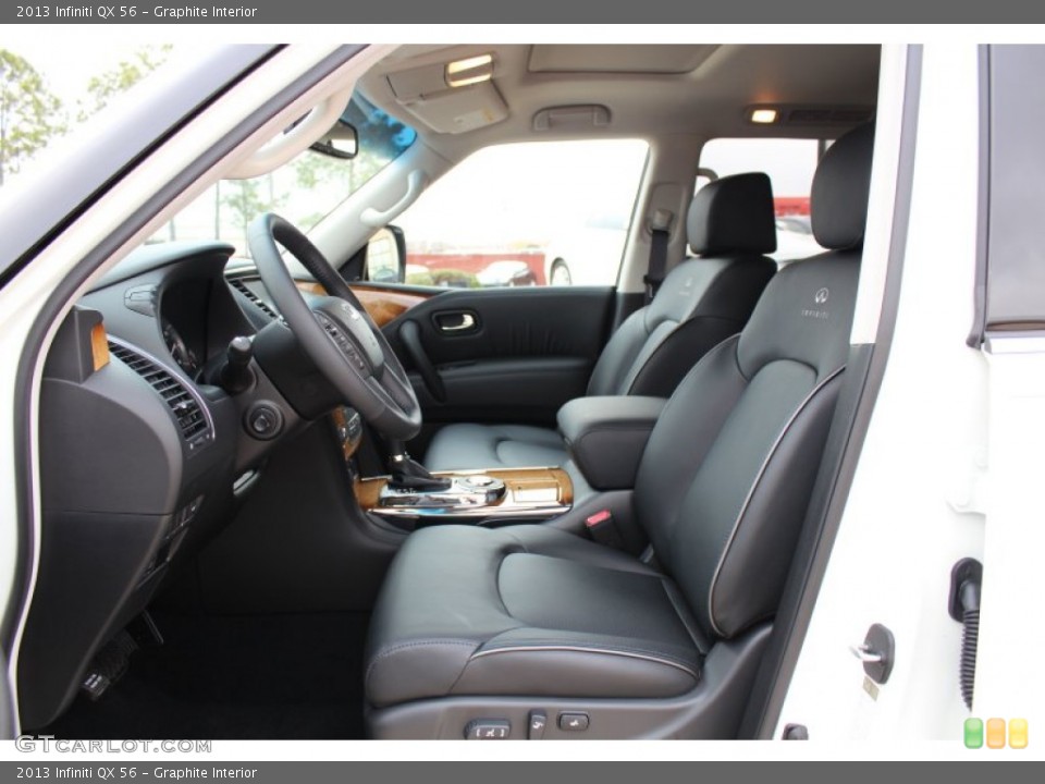 Graphite Interior Photo for the 2013 Infiniti QX 56 #76365502