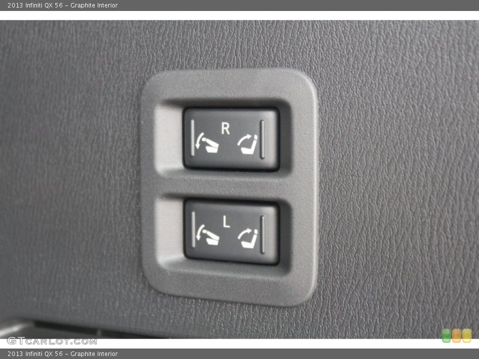 Graphite Interior Controls for the 2013 Infiniti QX 56 #76365740