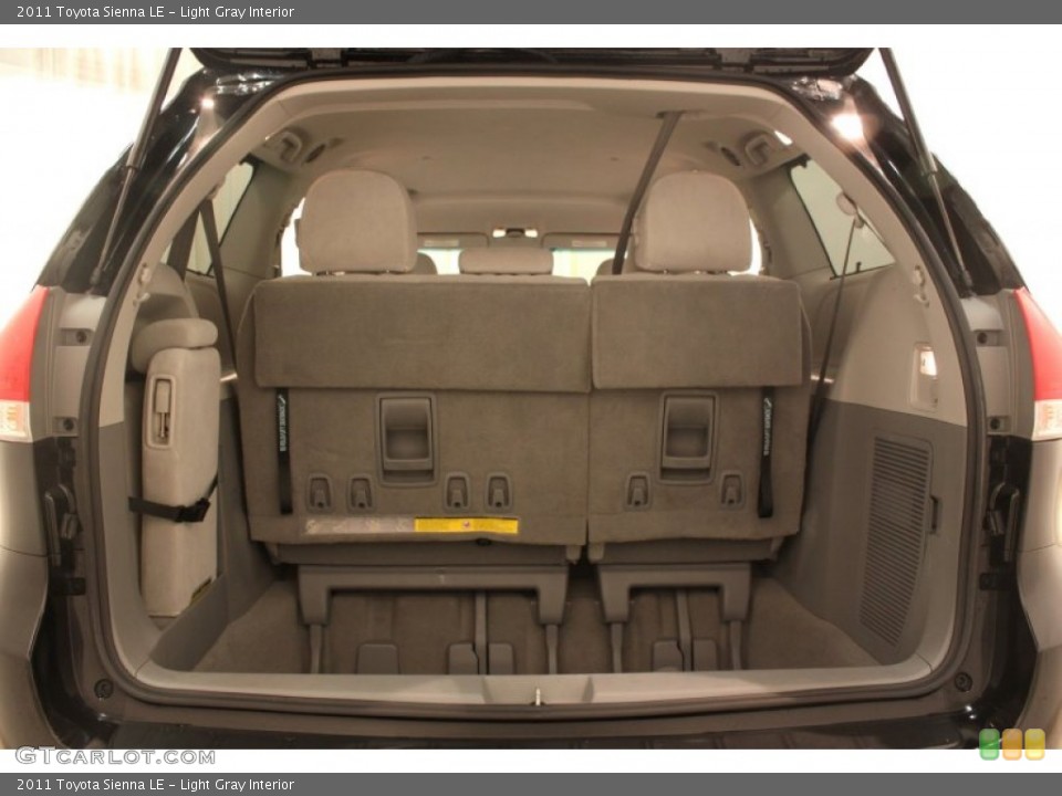 Light Gray Interior Trunk for the 2011 Toyota Sienna LE #76367251