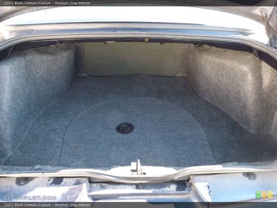 Medium Gray Interior Trunk for the 2001 Buick Century Custom #76368343