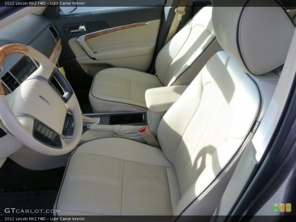 Light Camel Interior Front Seat for the 2012 Lincoln MKZ FWD #76369267