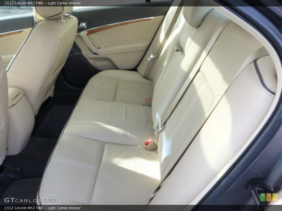 Light Camel Interior Rear Seat for the 2012 Lincoln MKZ FWD #76369285