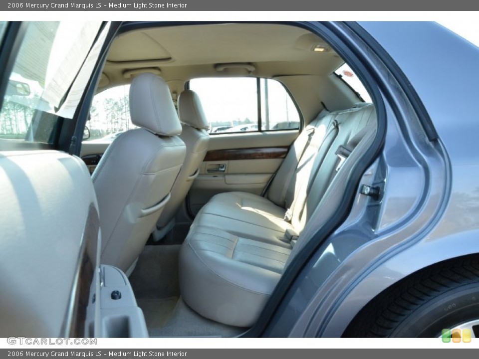 Medium Light Stone Interior Rear Seat for the 2006 Mercury Grand Marquis LS #76371442