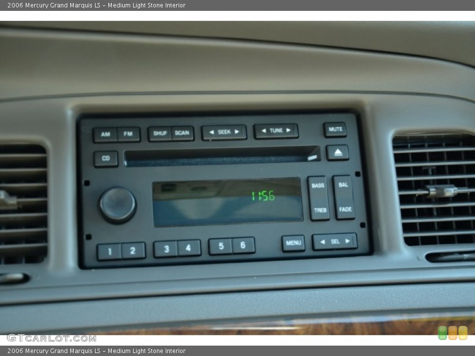 Medium Light Stone Interior Audio System for the 2006 Mercury Grand Marquis LS #76371624