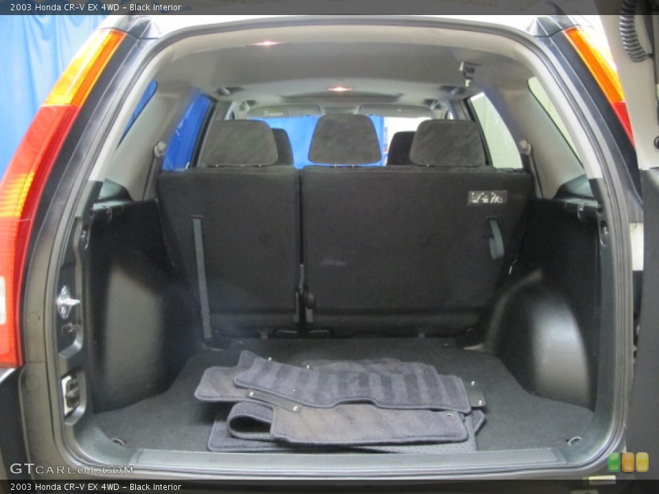 Black Interior Trunk for the 2003 Honda CR-V EX 4WD #76373943