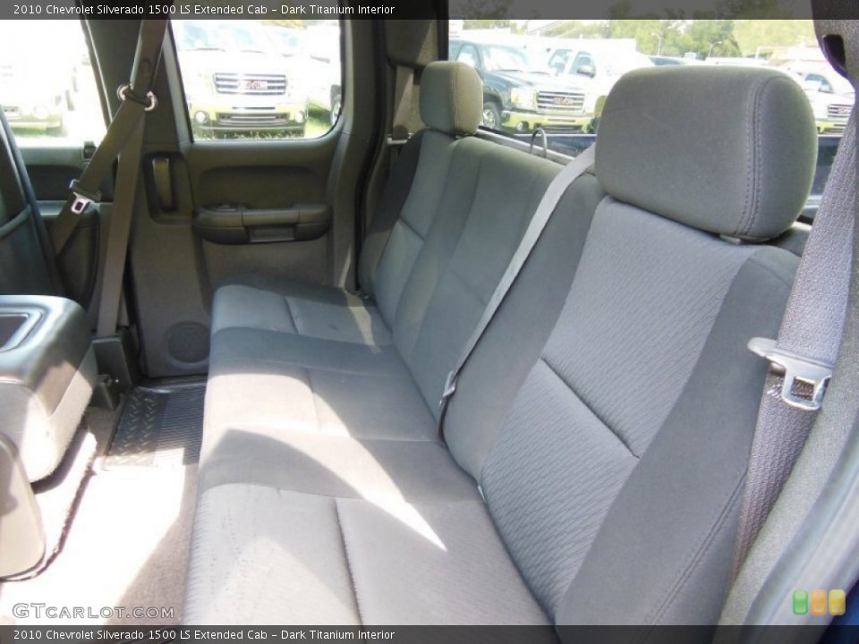 Dark Titanium Interior Front Seat for the 2010 Chevrolet Silverado 1500 LS Extended Cab #76374898