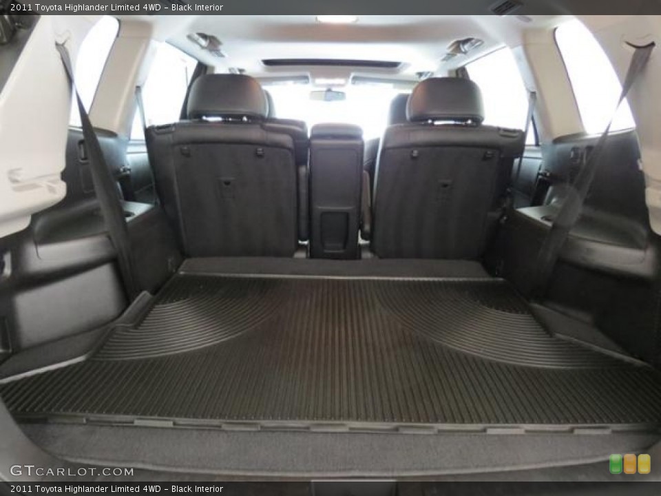 Black Interior Trunk for the 2011 Toyota Highlander Limited 4WD #76375361