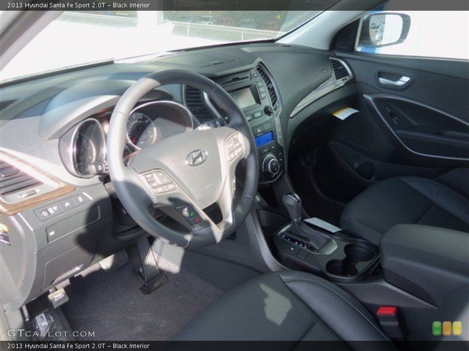 Black Interior Prime Interior for the 2013 Hyundai Santa Fe Sport 2.0T #76375481