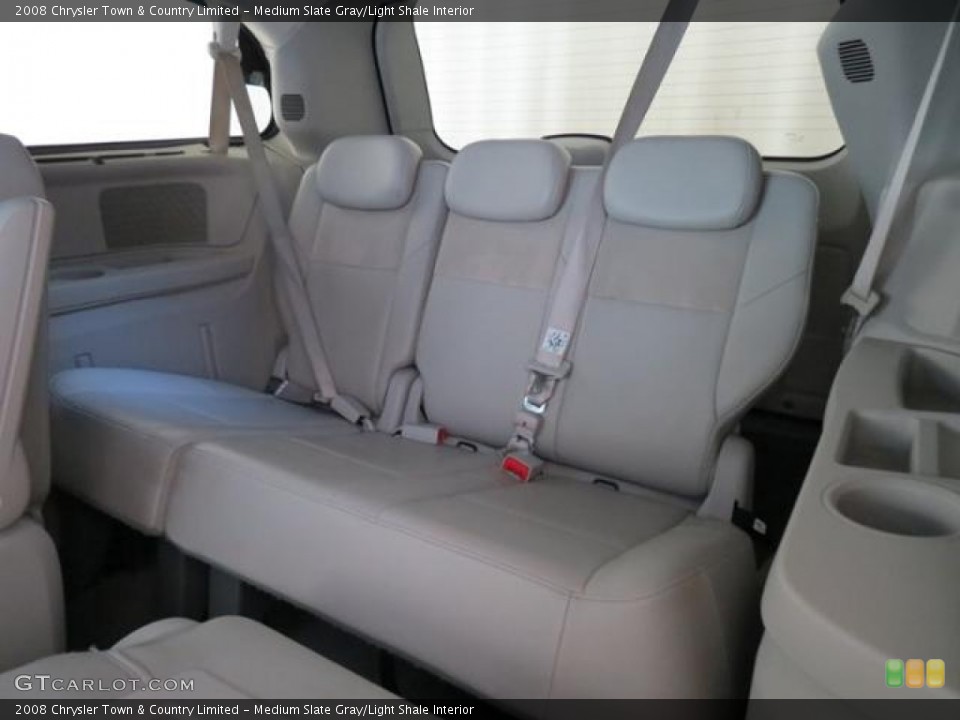 Medium Slate Gray/Light Shale Interior Rear Seat for the 2008 Chrysler Town & Country Limited #76375540