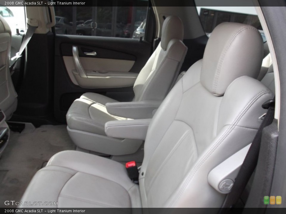 Light Titanium Interior Front Seat for the 2008 GMC Acadia SLT #76376082