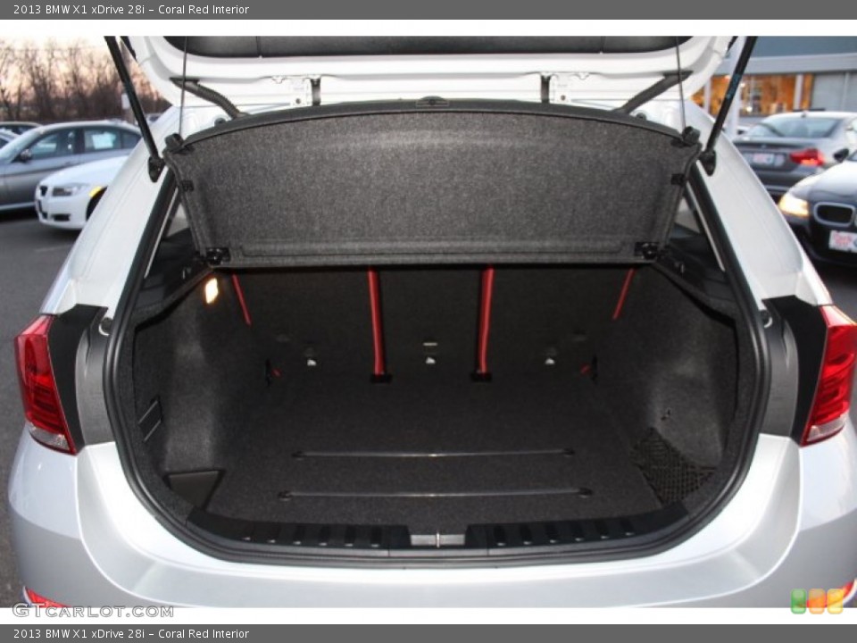 Coral Red Interior Trunk for the 2013 BMW X1 xDrive 28i #76377247