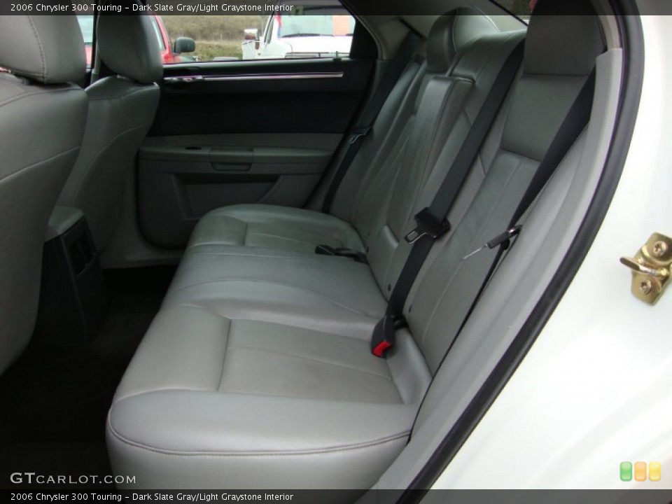 Dark Slate Gray/Light Graystone Interior Rear Seat for the 2006 Chrysler 300 Touring #76377534