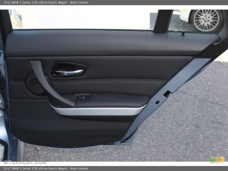 Black Interior Door Panel for the 2012 BMW 3 Series 328i xDrive Sports Wagon #76377736