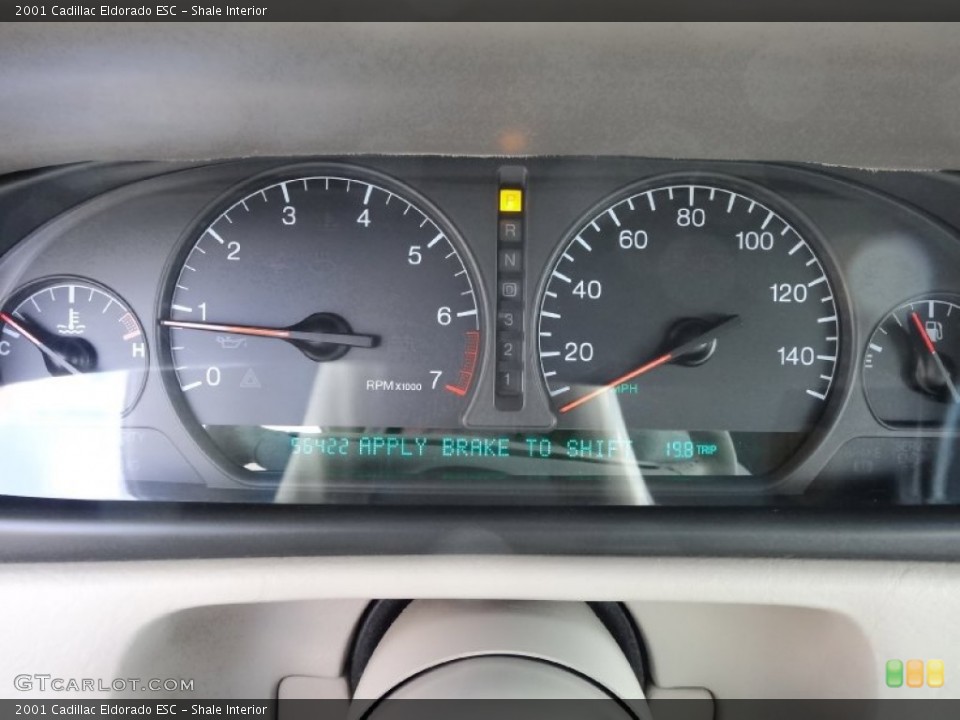 Shale Interior Gauges for the 2001 Cadillac Eldorado ESC #76377811