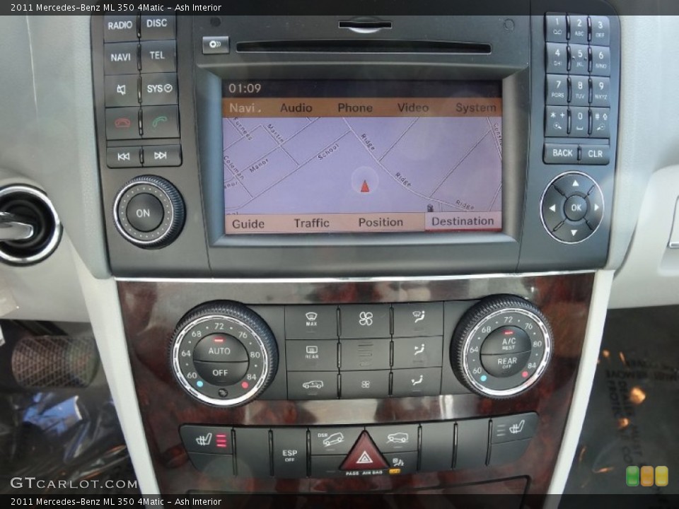 Ash Interior Controls for the 2011 Mercedes-Benz ML 350 4Matic #76378270