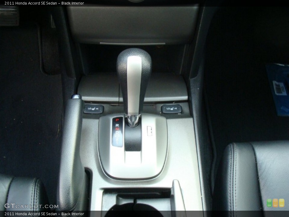Black Interior Transmission for the 2011 Honda Accord SE Sedan #76378513