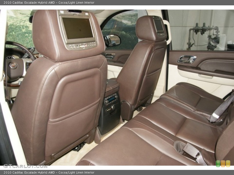 Cocoa/Light Linen Interior Photo for the 2010 Cadillac Escalade Hybrid AWD #76380430