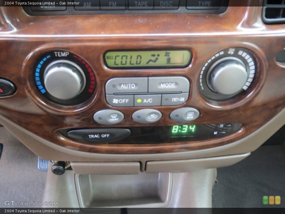Oak Interior Controls for the 2004 Toyota Sequoia Limited #76381129